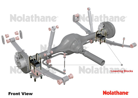 Nolathane Lowering Block - Kit  (REV245.0000)