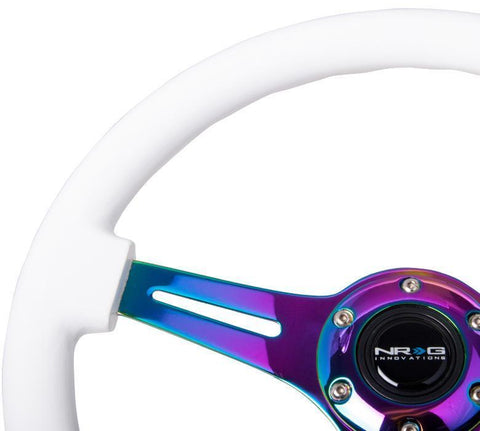 NRG 350mm Steering Wheels - NeoChrome Spokes - Standard Colors (ST-015MC)