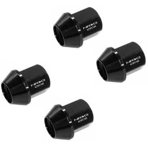 NRG Innovations M12 x 1.25 Silver Lug Nut Set 4pc. (LN-110SL)