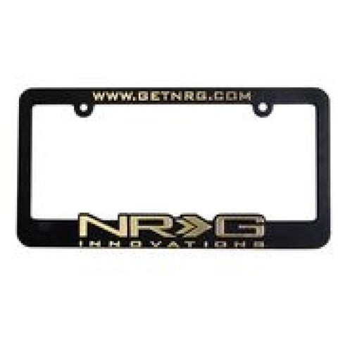 NRG License Plate Frame - Gold (LPF-101)