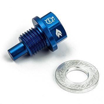 L.G.B. スカルパターン タンクトップ ネイビー Zeta Oil Drain Bolt Honda CR 85/125/250, Yamaha YZ 250, magnetic