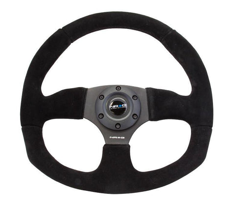 NRG 320mm Sport Suede Steering Wheel Oval