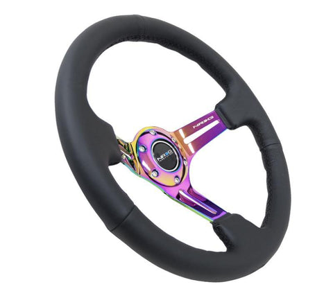 NRG Reinforced Steering Wheel - 350mm / 3in. Deep