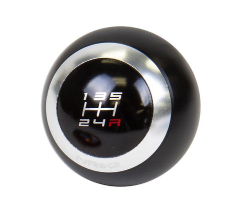 NRG Black Shift Knob - 4 interchangeable rings - Modern Automotive Performance
