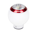 NRG White Shift Knob - 4 interchangeable rings - Modern Automotive Performance
