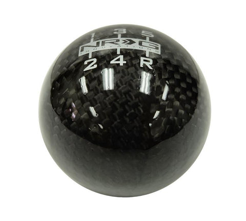 NRG Ball-Style Universal Black Carbon Fiber Shift Knob (SK-300BC)