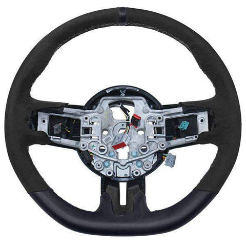 Ford OEM GT350 Alcantara Steering Wheel | 2015-2017 Ford Mustang (FR3Z-3600-AC)