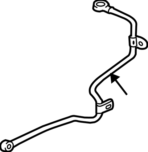 OEM Mitsubishi Oil Feed Tube for Turbocharger | 2008-2015 Mitsubishi Lancer Evolution X (1225A155)