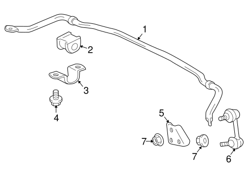 Rear Sway Bars, Links & Bushings For Mitsubishi Lancer For Sale