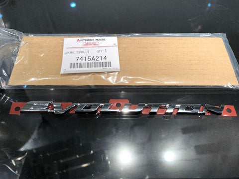 Mitsubishi Evo X OEM Emblems