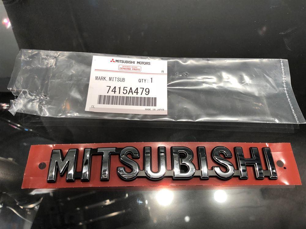 Mitsubishi Evo X OEM Emblems – MAPerformance