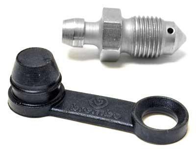 Mitsubishi OEM Brembo Caliper Bleeder & Cap | 2003-2006 Mitsubishi Lancer Evolution 8/9 (MR407367)