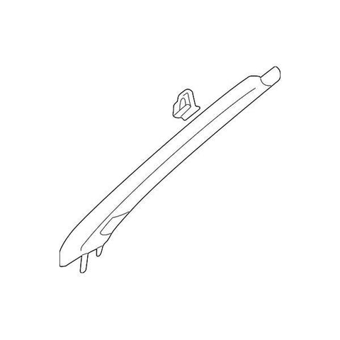 Mitsubishi OEM Front Pillar Trim w/ Speaker Cover | 2004-2006 Mitsubishi Evo 8/9 (MR648666)