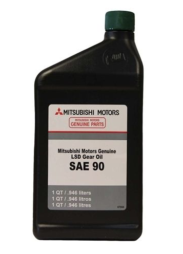 DiaQueen GL5 LSD Gear Oil (Quart) | Genuine Mitsubishi OEM Fluids (MIT MZ320345)