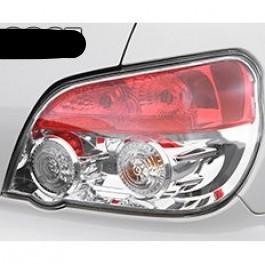 For 2004-2005 Subaru Impreza WRX STi Blue Fog Light Lamp Bumper Bezel Cover Cap