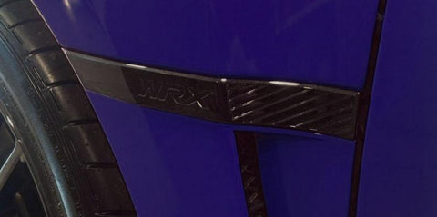 Subaru OEM Black WRX Special Edition Ornament Left Side | 2011-2014 Subaru Impreza WRX (91123FG070)