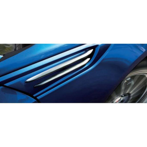 Subaru OEM Satin Silver Fender Blade Trim Covers | 2017-2021 Subaru BRZ (E7117CA010)