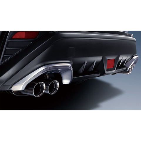 Subaru STI Rear Bumper Exhaust Finishers | 2022-2023 Subaru WRX (E7710VC501)
