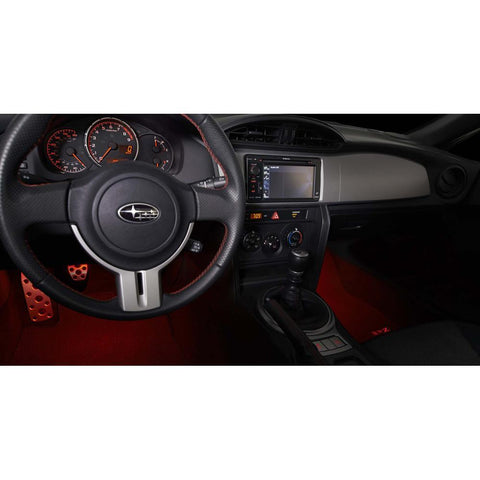 Subaru OEM Footwell Illumination Kit - Red | 2013-2021 BRZ/FR-S/86 (H701SCA000)