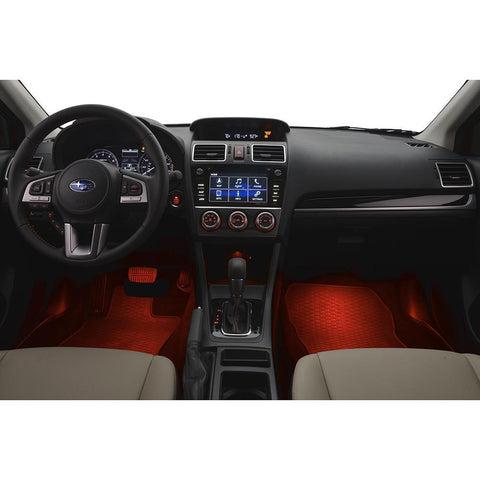 Subaru OEM Footwell Illumination Kit - Red | 2015-2019 Subaru WRX/STI (H701SFJ101)