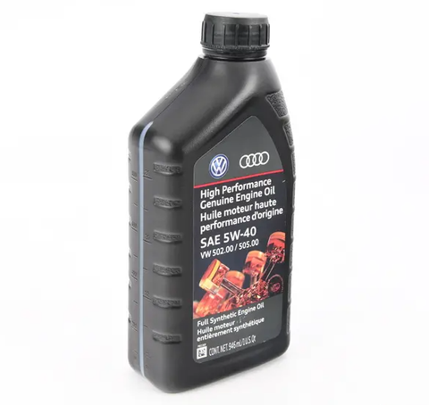 VW/Audi OEM Edge Professional 5W-40 Engine Oil - 1 Quart | Multiple VW/Audi Fitments (GE555401QDSP)