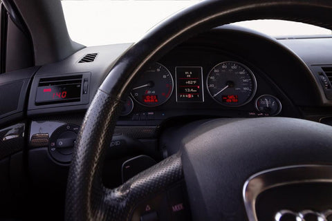 P3 Gauges OBD2 Vent Multi-Gauge | 2004-2009 Audi B7 A4/S4/RS4 (L3P3AB7X)