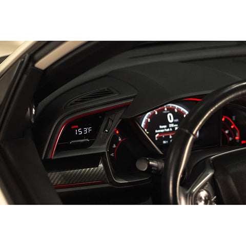 P3 Gauges OBD2 V3 Vent Gauge | 2016-2021 Honda Civic (L3P3HC10)