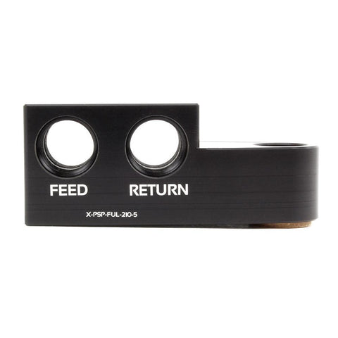 Perrin Junction Block for Side Feed Fuel Rail | Multiple Subaru Fitments (PSP-FUL-222BK)