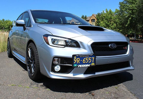 Perrin Front License Plate Relocate Kit | 2015-2017 Subaru WRX/STI (PSP-BDY-202)