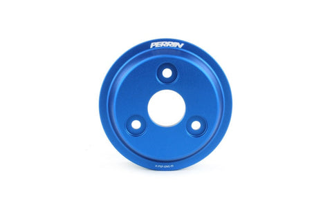 Perrin Lightweight Water Pump Pulley - Blue | 2015-2022 Subaru WRX (PSP-ENG-111BL)