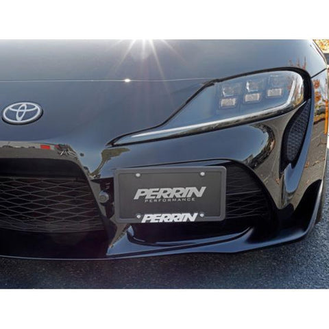 Perrin License Plate Relocate | 2020-2021 Toyota Supra (PTP-BDY-200)