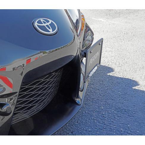 Perrin License Plate Relocate | 2020-2026 Toyota Supra (PTP-BDY Perrin License Plate Relocate | 2020-2026 Toyota Supra (PTP-BDY