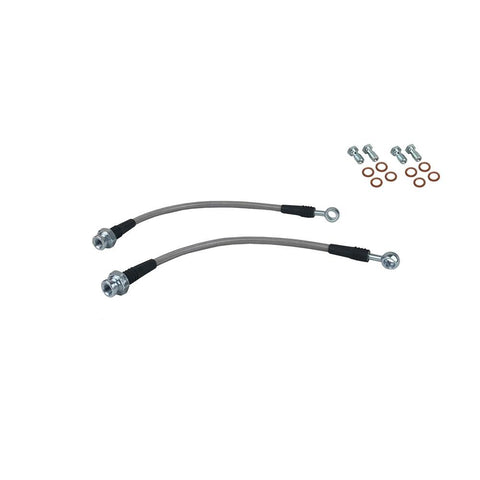 P2M Steel Braided Rear Brake Lines | 1989-1998 Nissan 240SX (P2-240SXRR)