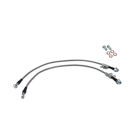 P2M Steel Braided Front Brake Lines | 2003-2008 Nissan Z33 350Z (P2-350ZFR)