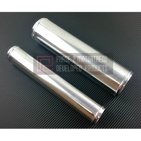 P2M Aluminum Straight Pipe 2.25" ID, 30cm Length, 1.5mm Thickness (P2-AS225)