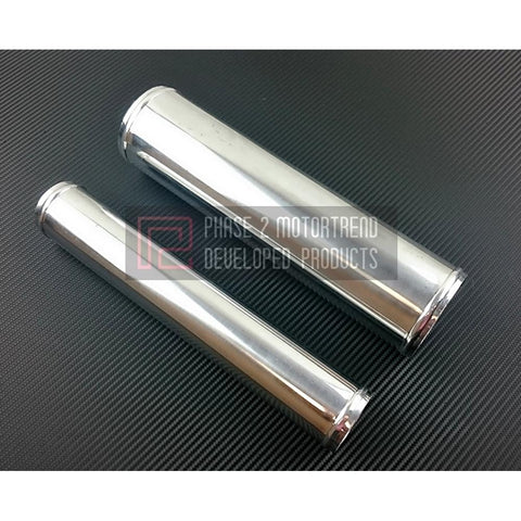 P2M Aluminum Straight Pipe 2.50" OD, 30cm Length, 1.5mm Thickness (P2-AS250)