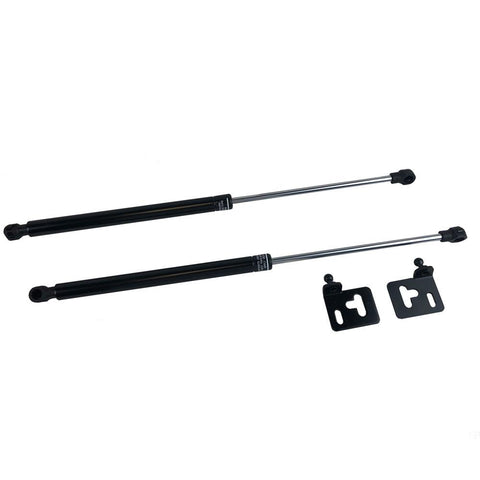 P2M Black Engine Hood Damper | 2005-2007 Subaru Forester (P2-BHDFOR0507-TP)