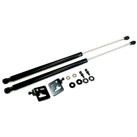 P2M Black Engine Hood Damper | 2002-2007 Subaru WRX/STI (P2-BHDGDAB-TP)