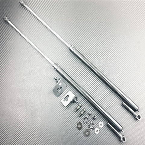 P2M Black Engine Hood Damper | 2000-2009 Honda S2000 (P2-BHDHS2K-TP)