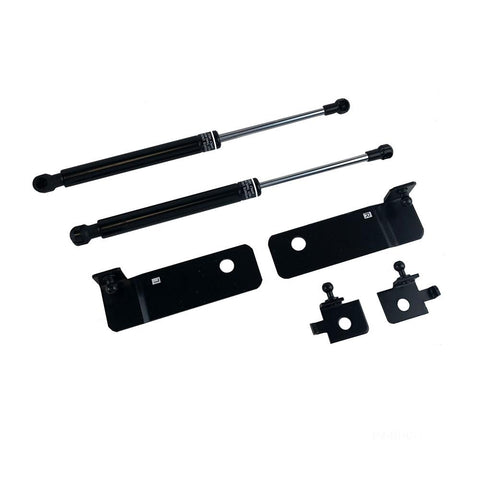 P2M Black Engine Hood Damper | 2016-2021 Ford Mustang (P2-BHDMUS16-TP)