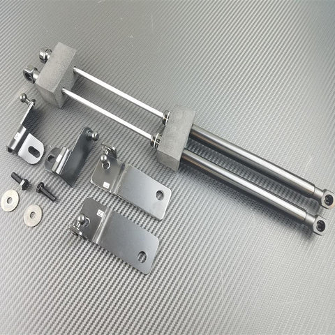 P2M Black Engine Hood Damper | 2006-2015 Mazda MX-5 Miata (P2-BHDNCMX5-TP)