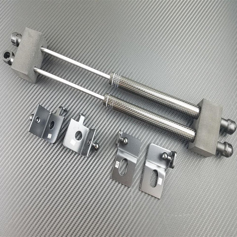 P2M Black Engine Hood Damper | 2016-2025 Mazda MX-5 Miata (P2-BHDNDMX5-TP)