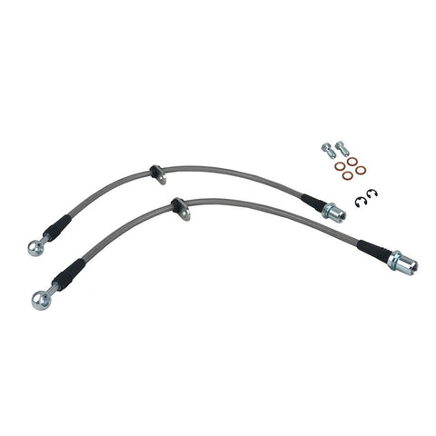 P2M Steel Braided Front Brake Lines | 2013-2021 BRZ/FR-S/86 (P2-BRZFR)