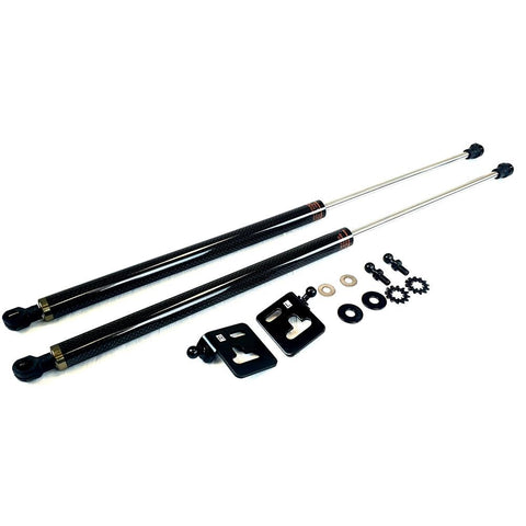 P2M Carbon Engine Hood Damper | 2002-2007 Subaru WRX/STI (P2-CHDGDAB-TP)