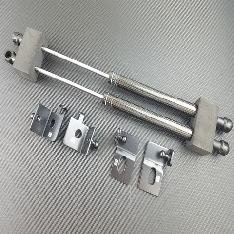 P2M Carbon Engine Hood Damper | 2016-2025 Mazda MX-5 Miata (P2-CHDNDMX5-TP)