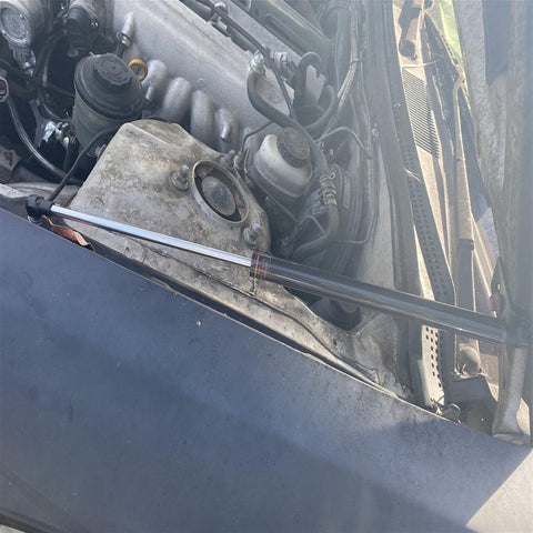 P2M Carbon Engine Hood Damper | 1995-1998 Nissan S14 240SX (P2-CHDNS14-TP)