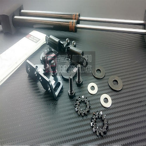 P2M Carbon Engine Hood Damper | 2009-2021 Nissan R35 GTR (P2-CHDR35-TP)