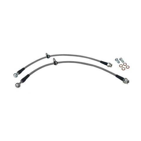 P2M Steel Braided Rear Brake Lines | 2007-2010 Mitsubishi Evo X AWD (P2-EVOXRR)