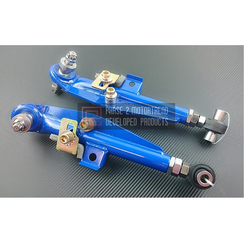 P2M Adjustable Front Lower Control Arms | 1989-1994 Nissan S13 240SX (P2-FLCANS13-HC)