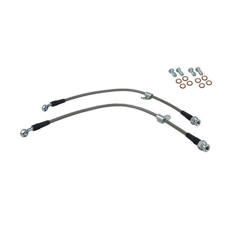 P2M Steel Braided Front Brake Lines | 2010-2011 Hyundai Genesis Coupe RWD (P2-GENCFR)